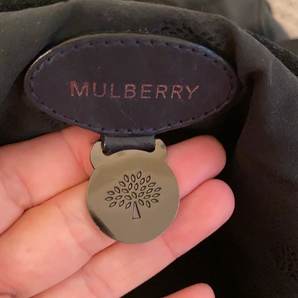 Mulberry Navy leather Antony bag - Picture 13 of 14